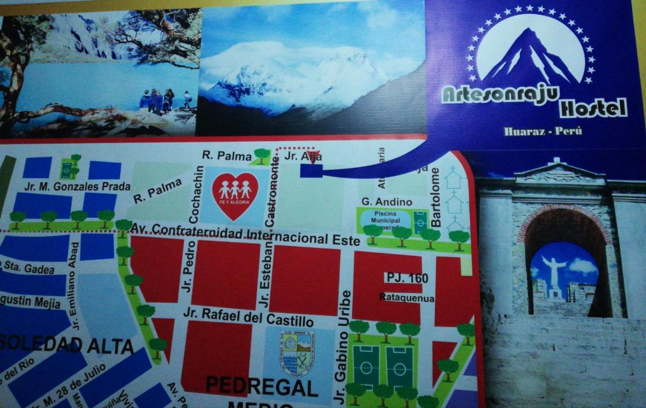 Artesonraju Hostel Huaraz Exterior foto